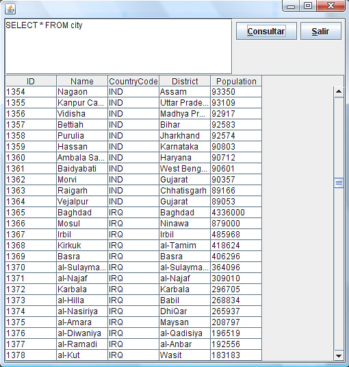 curso de java: resultado final